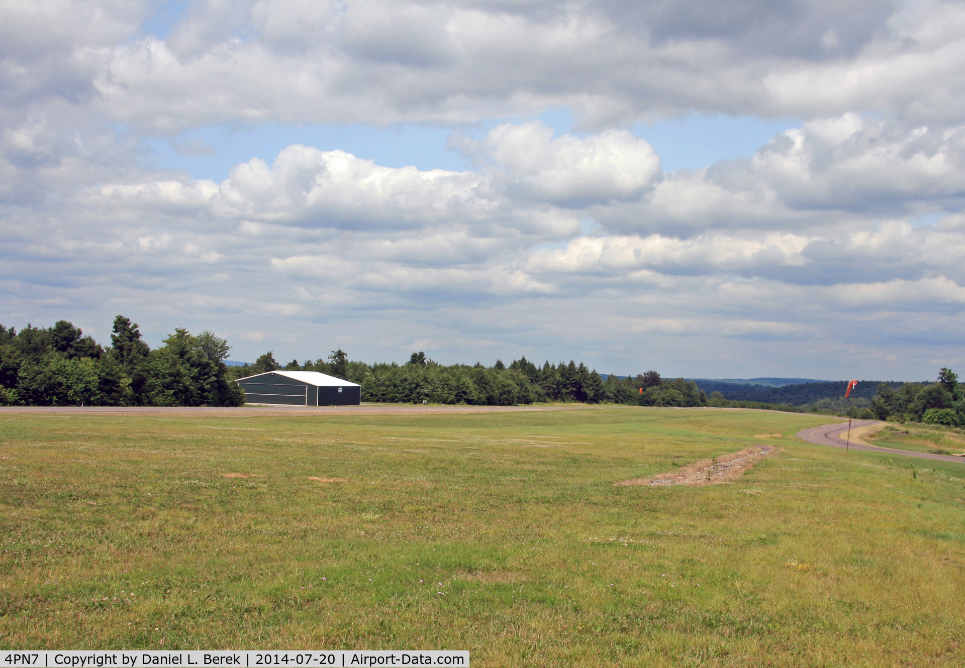 Merritt Field Airport (4PN7) - Merritt Field, located in beautiful Sullivan County, PA, is home to the Eagle's Mere Air Museum, a great place to see Golden Age aircraft flying and on display.