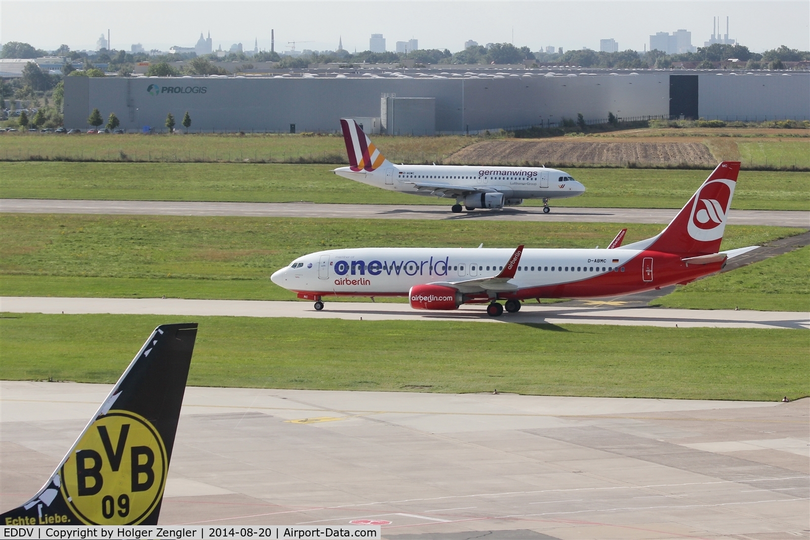 Hanover/Langenhagen International Airport, Hanover Germany (EDDV) - Standing - taxiing - rolling out.....