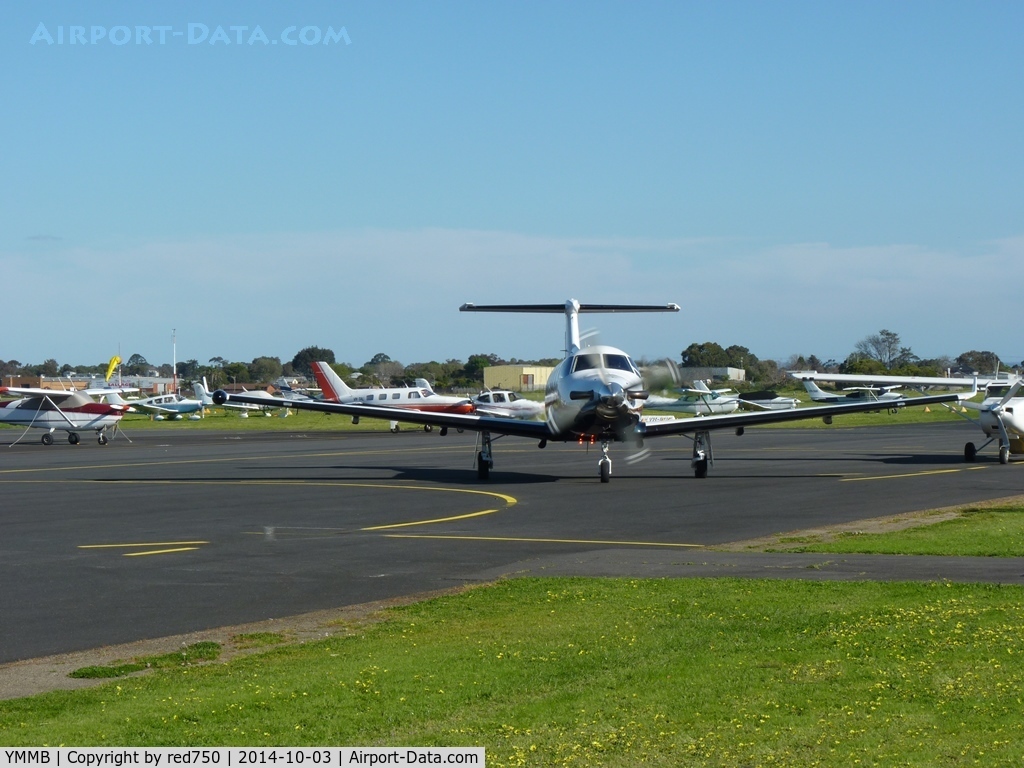 Moorabbin Airport, Moorabbin, Victoria Australia (YMMB) - General shot of passenger tarmac at Moorabbin, with aicraft parking in the background.