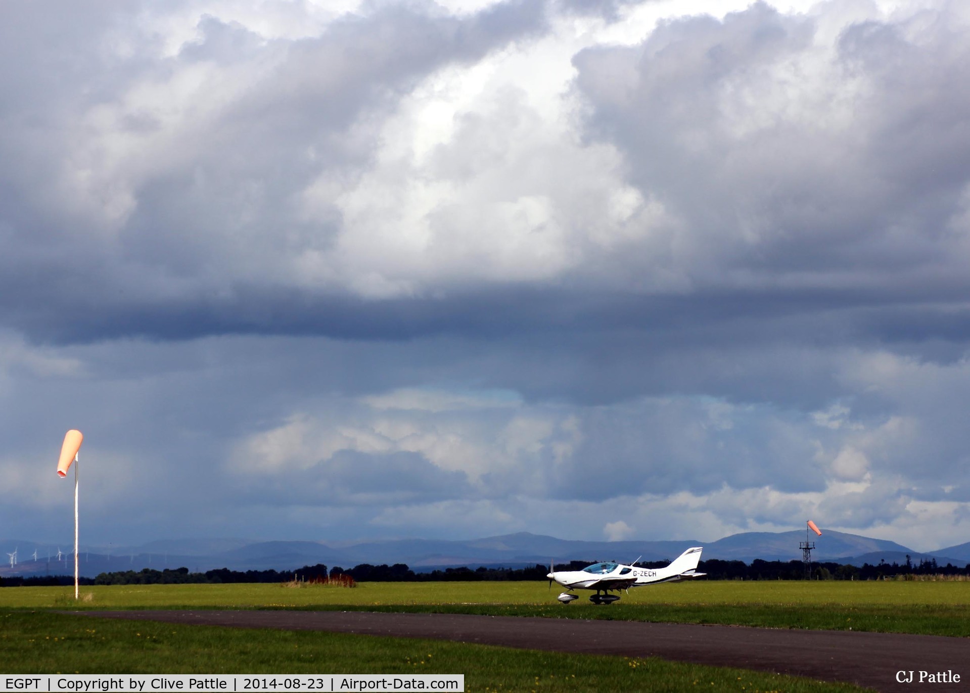Perth Airport (Scotland), Perth, Scotland United Kingdom (EGPT) - Located in Central Scotland, Perth (EGPT) offers wonderful scenery to the GA pilots