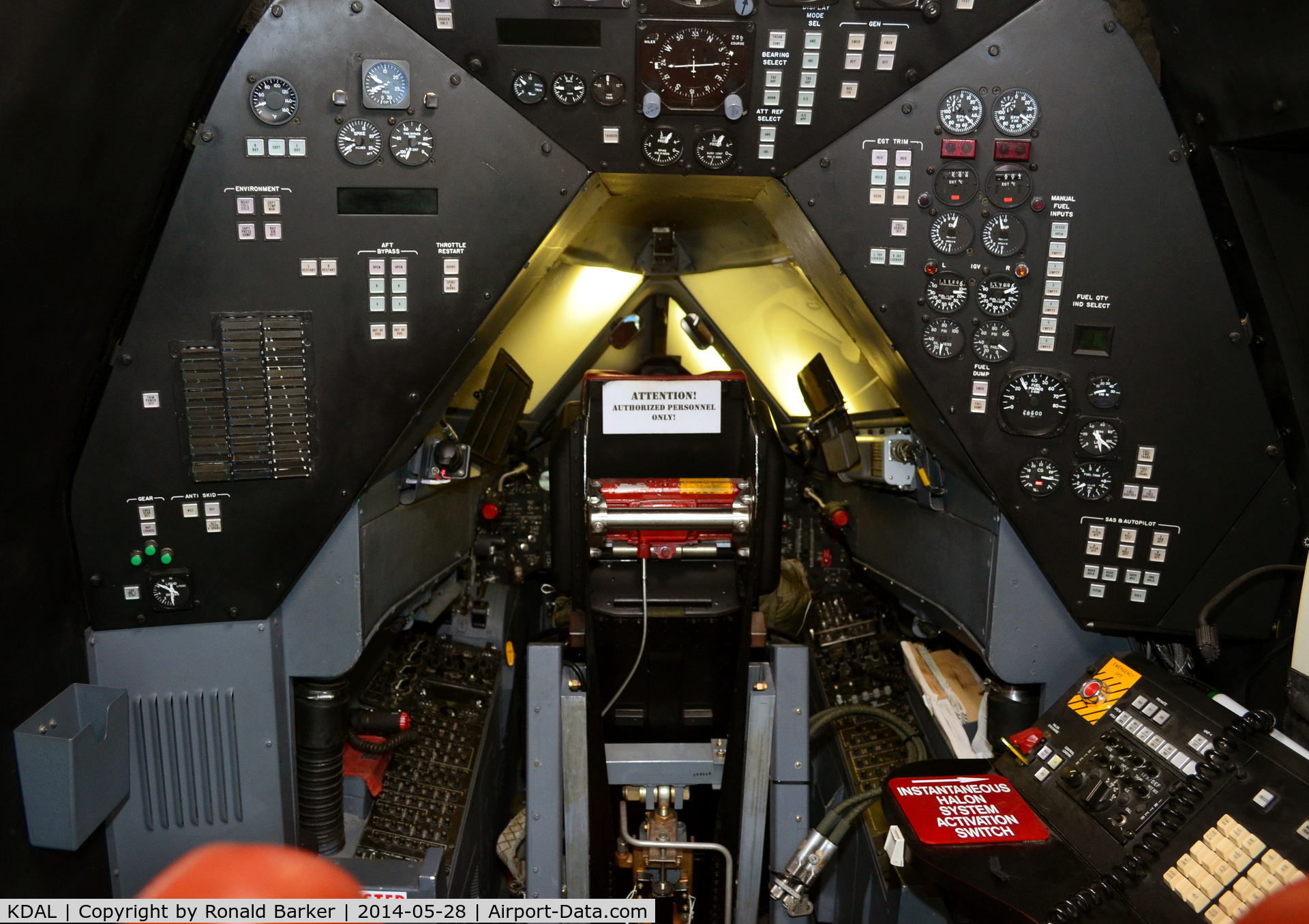 Dallas Love Field Airport (DAL) - SR-71 simulator Frontiers of Flight Museum DAL