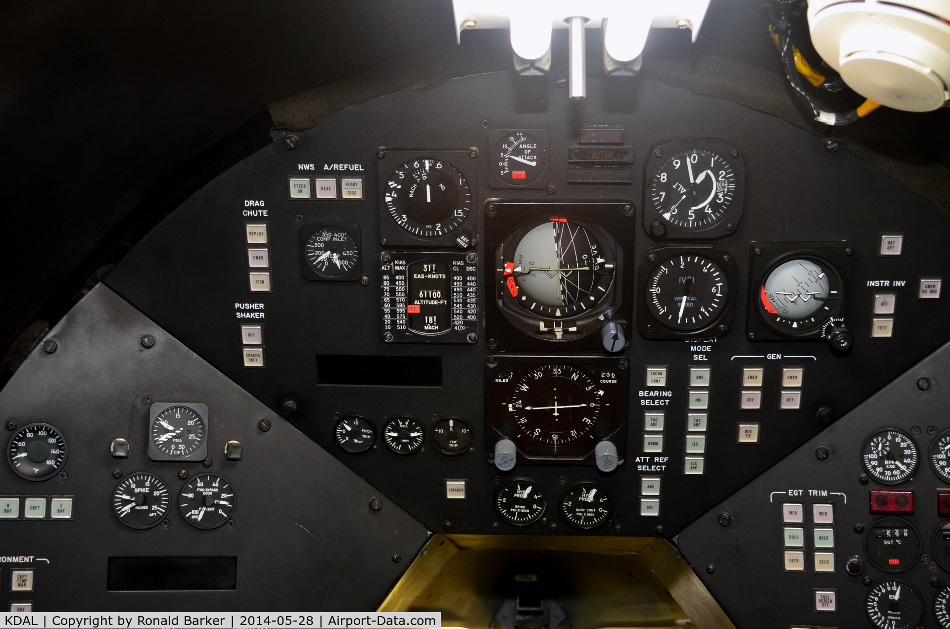 Dallas Love Field Airport (DAL) - SR-71 simulator Frontiers of Flight Museum DAL