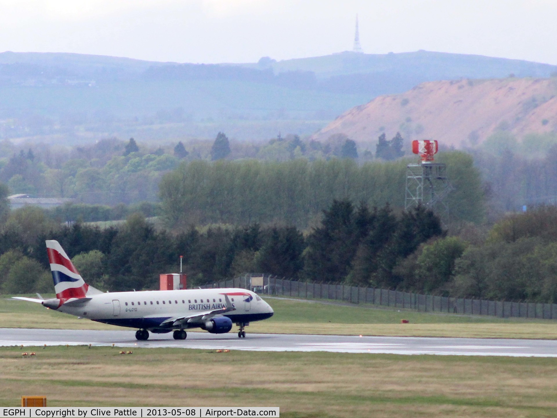 Edinburgh Airport, Edinburgh, Scotland United Kingdom (EGPH) - Speedbird waits for departure from Edinburgh