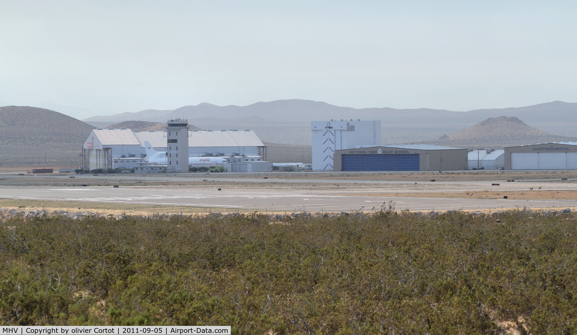 Mojave Airport (MHV) - taken from the northwest of the airport