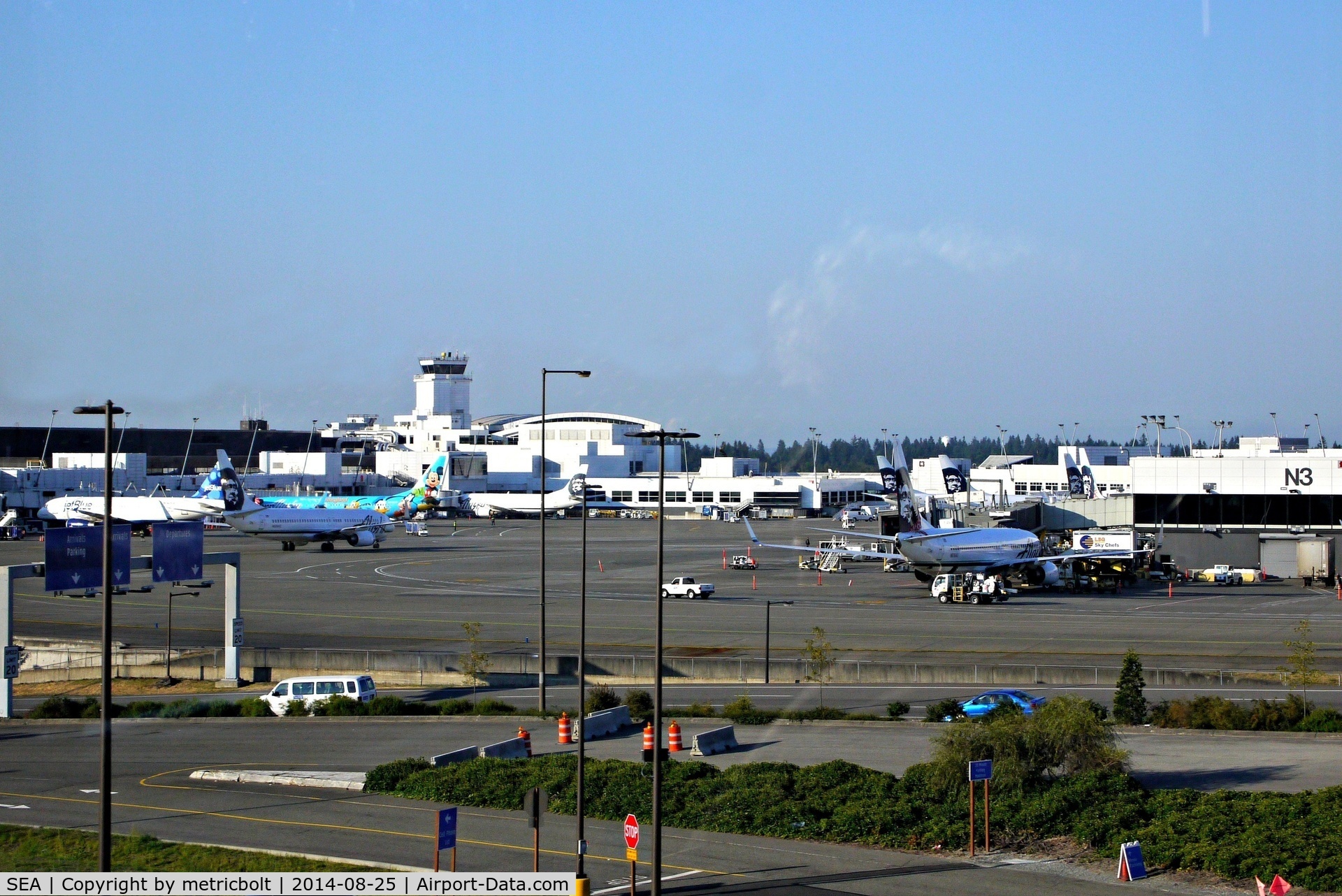 Seattle-tacoma International Airport (SEA) - SeaTac,home of Alaska Airlines