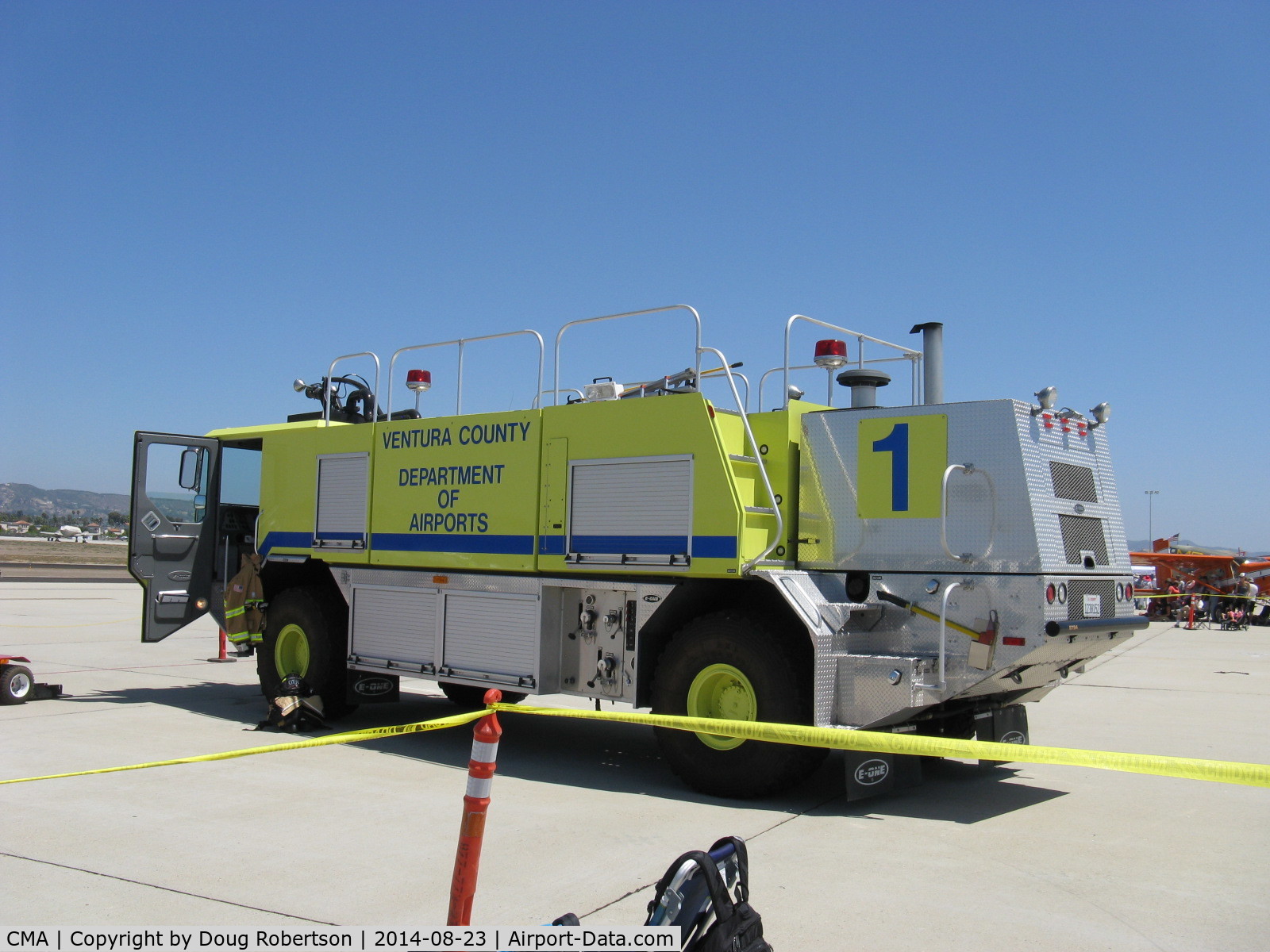 Camarillo Airport (CMA) - Ventura County Fire Department of Airports vehicle based at CMA Fire Station
