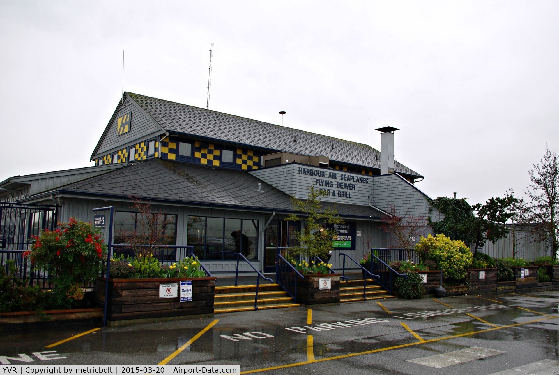 Vancouver International Airport, Vancouver, British Columbia Canada (YVR) - Harbour Air Terminal,with Flying Beaver Bar and Grill