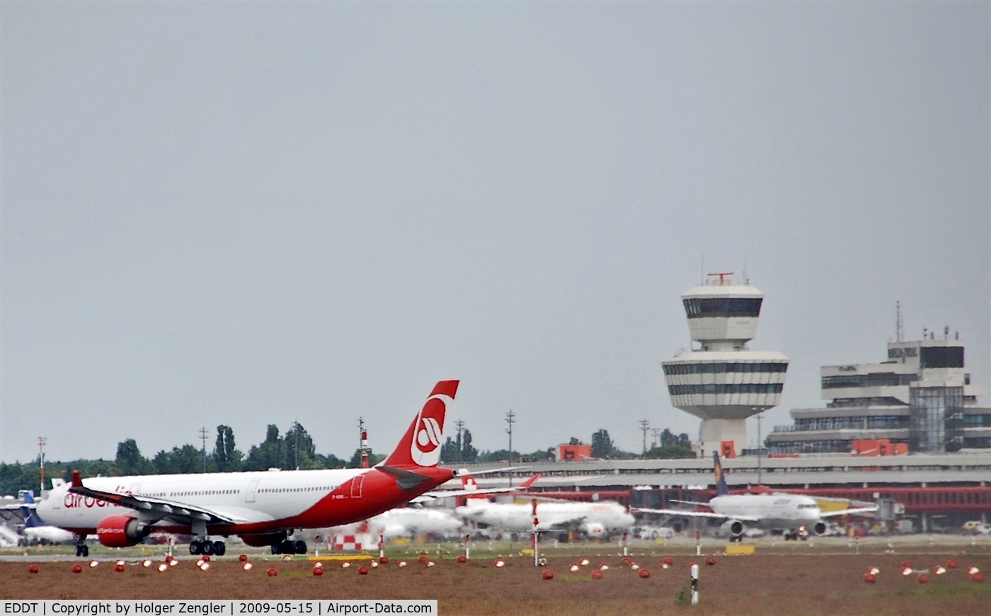 Tegel International Airport (closing in 2011), Berlin Germany (EDDT) - Ready for take-off on rwy 08L....