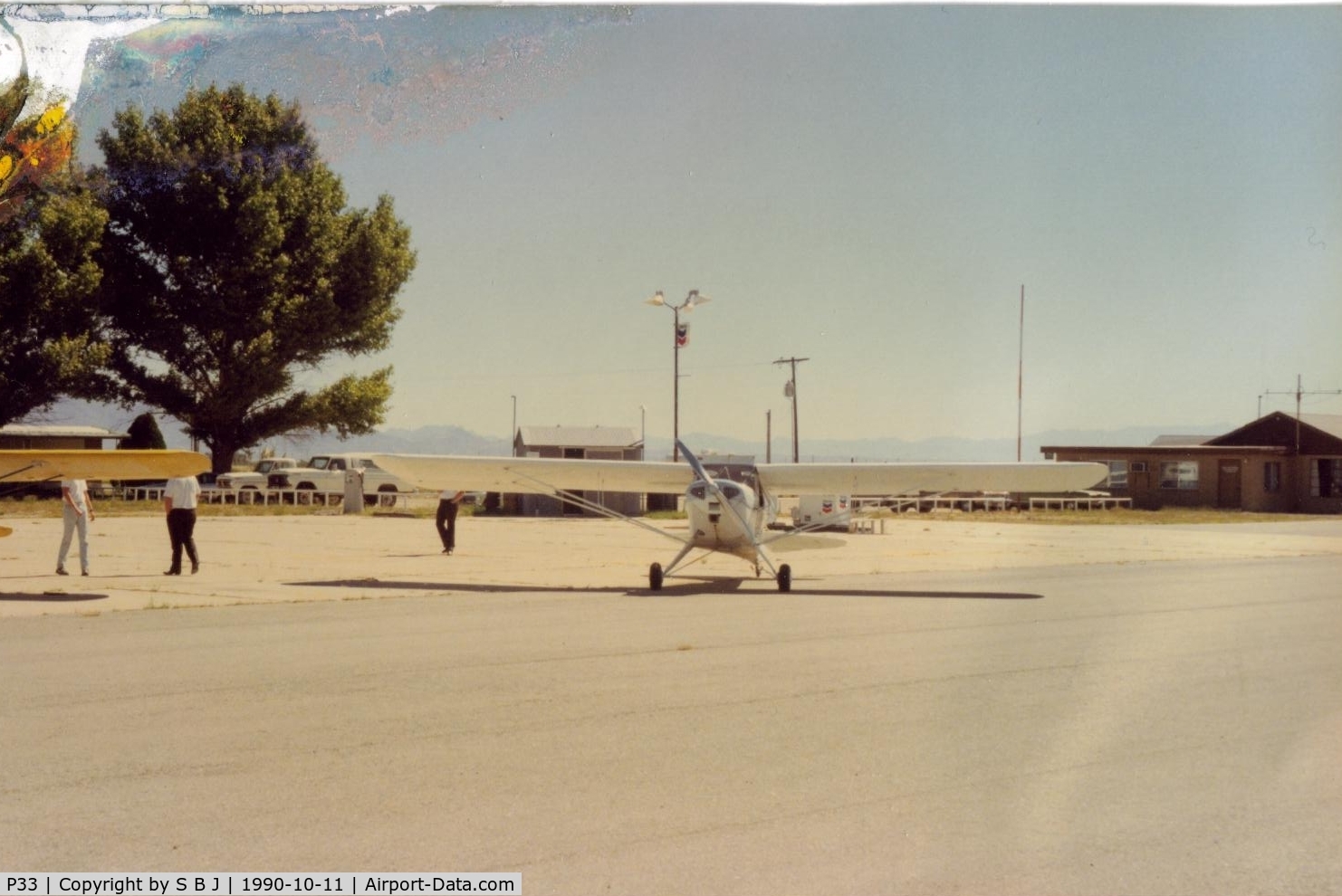 Cochise County Airport (P33) - Cochise County airport in 1990.