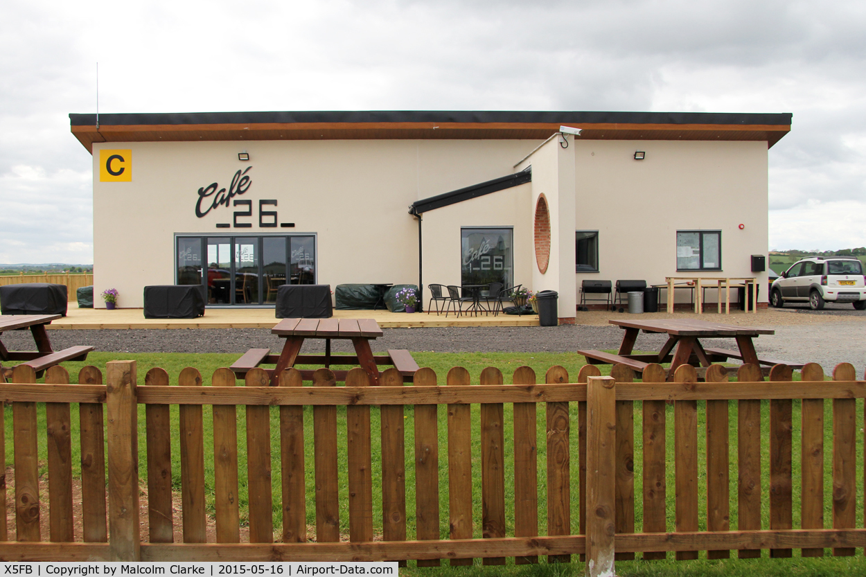 X5FB Airport - The new clubhouse at Fishburn Airfield, UK. Opened on May 16th 2015.