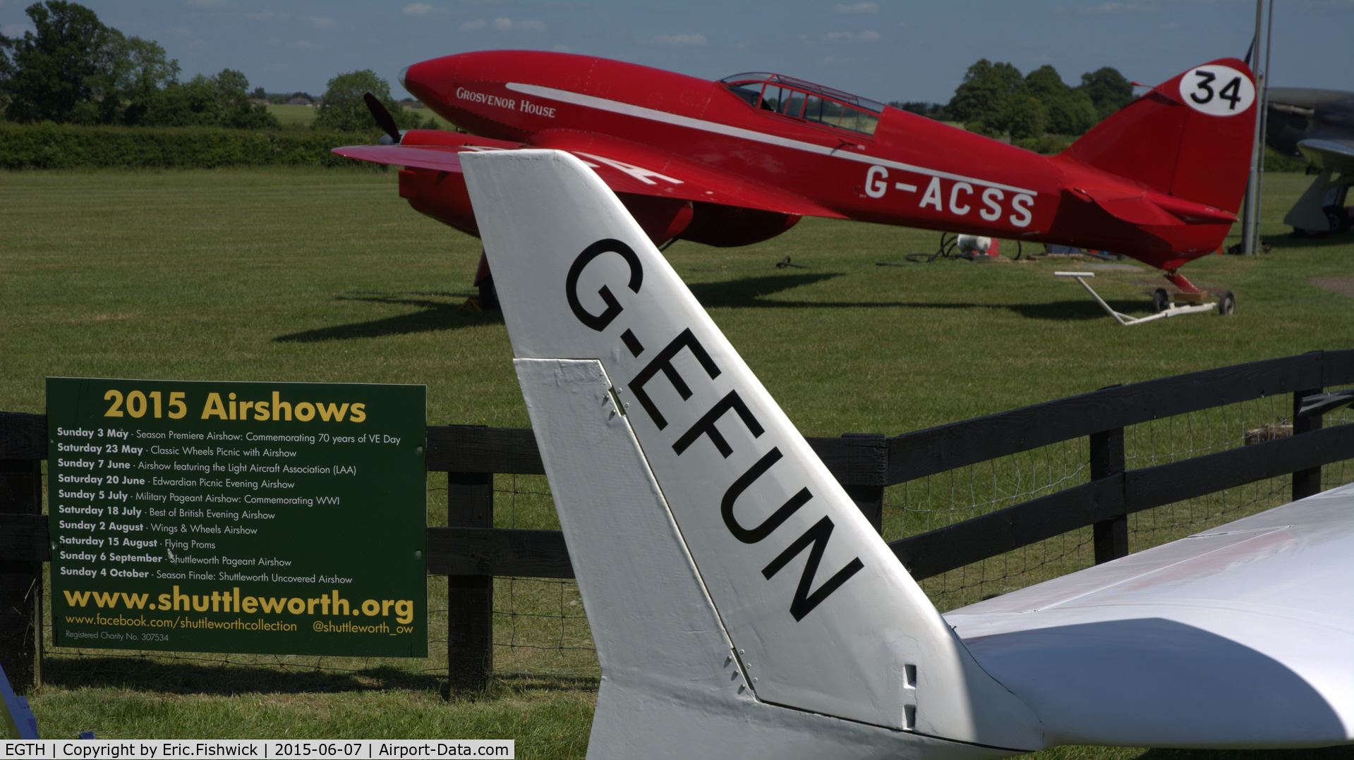 EGTH Airport - Star Attractions at the Air Show - 2015