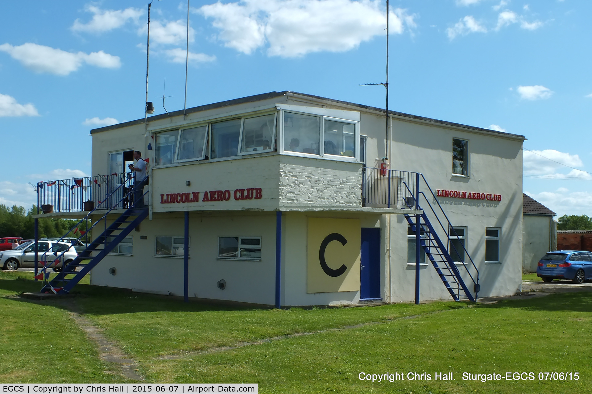 Sturgate Airfield Airport, Lincoln, England United Kingdom (EGCS) - Sturgate Tower