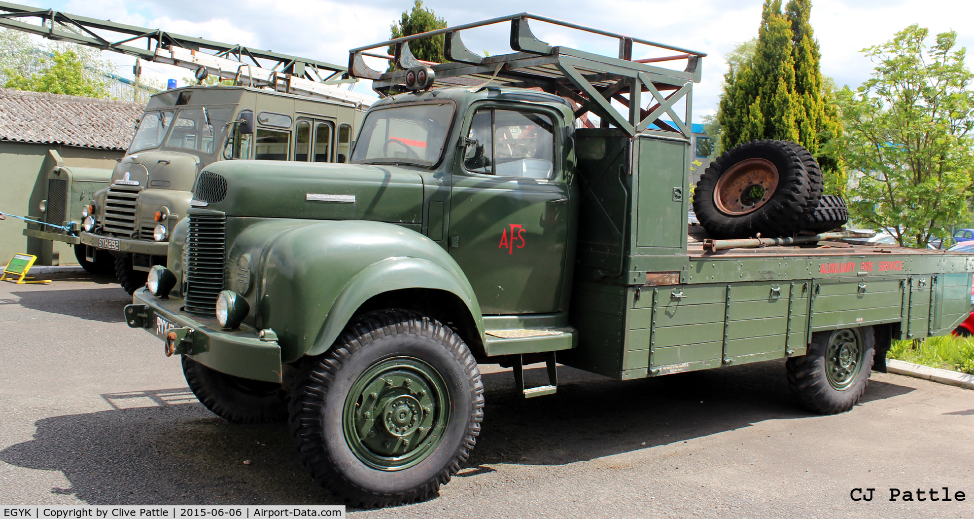 EGYK Airport - Non aircraft - Historical military vehicles on display at the Yorkshire Air Museum, Elvington, EGYK