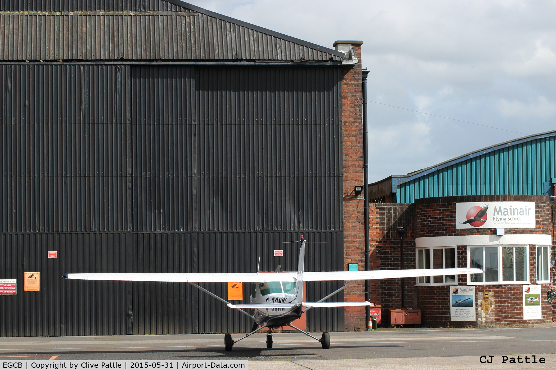 City Airport Manchester, Manchester, England United Kingdom (EGCB) - Hangar and historic buildings at Barton, Manchester City Airport, EGCB