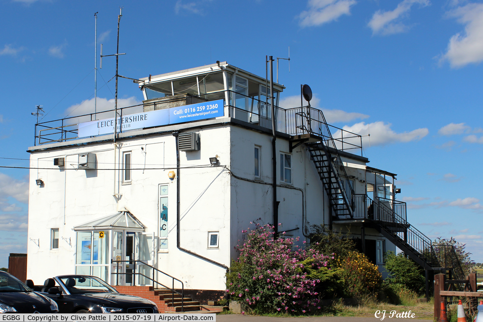 Leicester Airport, Leicester, England United Kingdom (EGBG) - Tower at Leicester EGBG