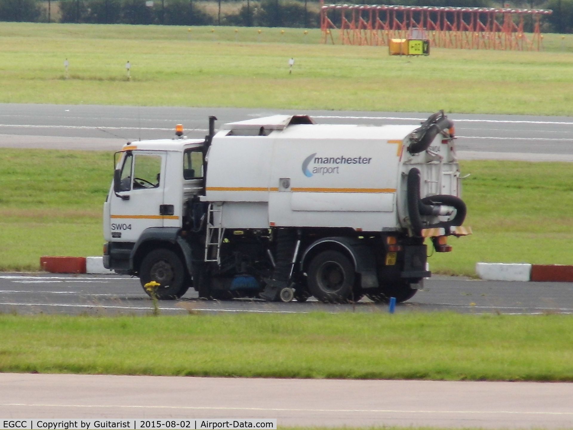 Manchester Airport, Manchester, England United Kingdom (EGCC) - Airfield ops vehicle at Manchester