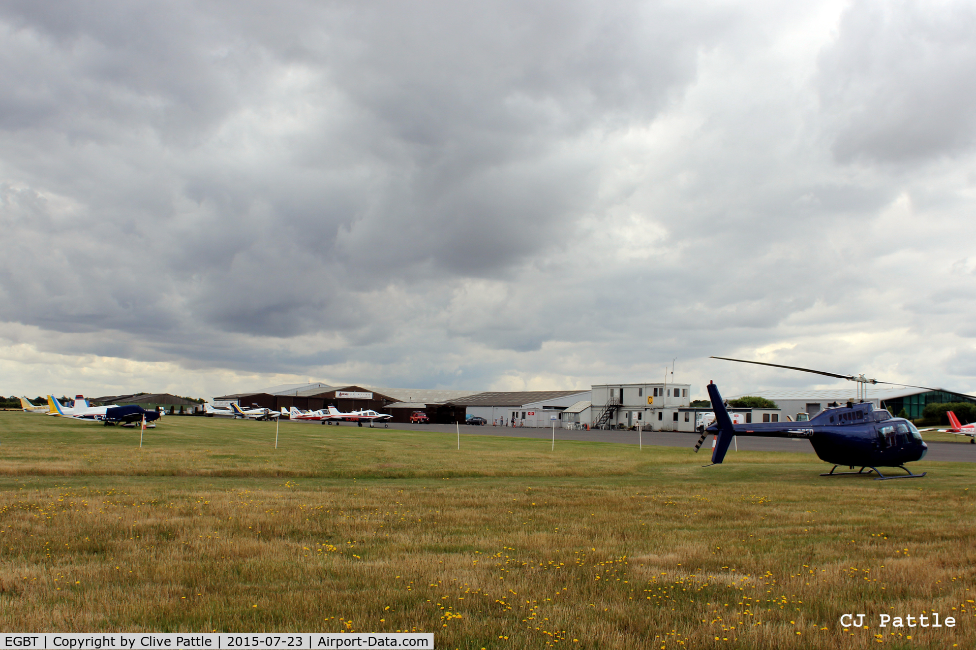 Turweston Aerodrome Airport, Turweston, England United Kingdom (EGBT) - Airfield view at Turweston EGBT