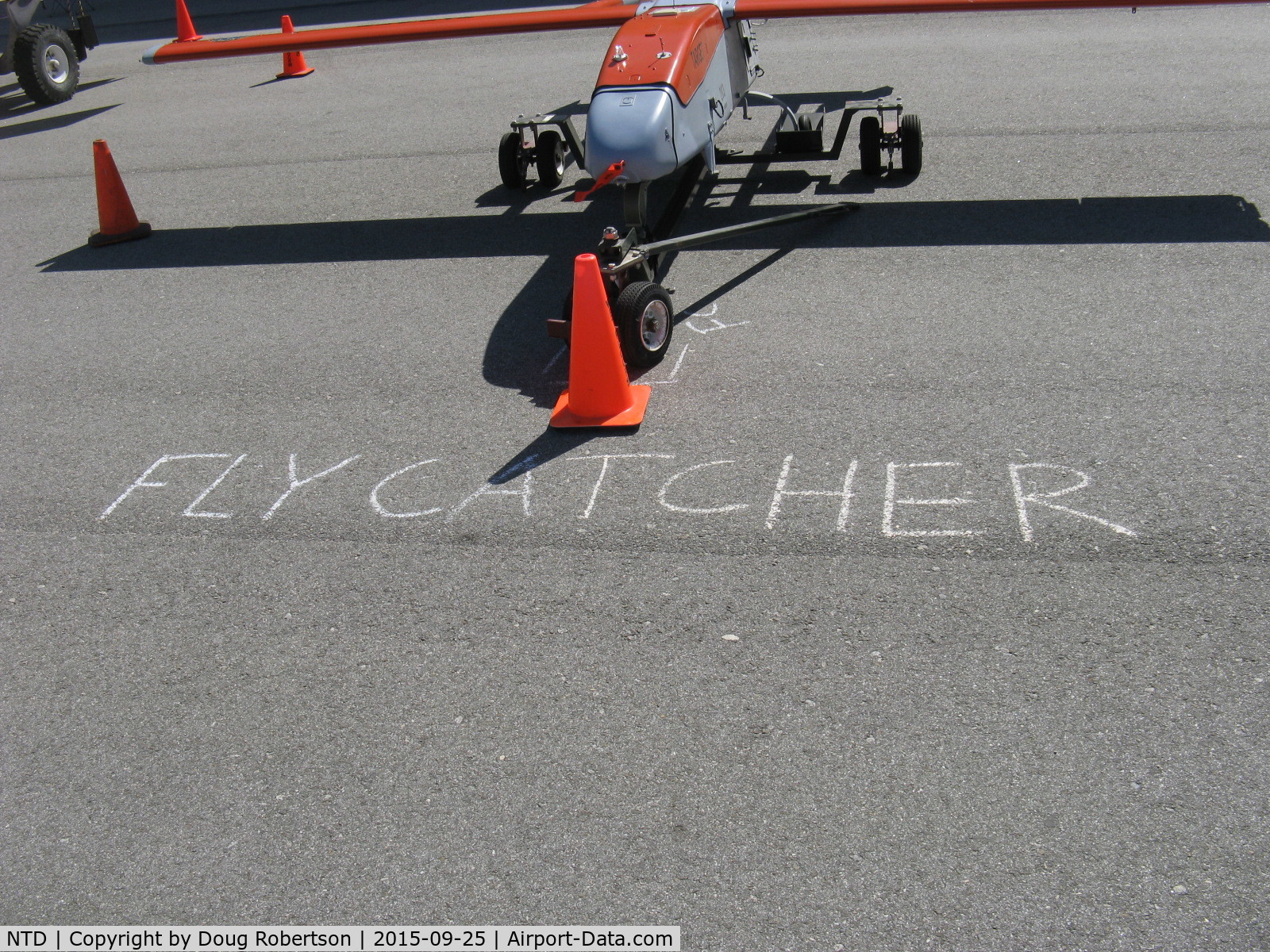 Point Mugu Nas (naval Base Ventura Co) Airport (NTD) - QRQ-2B FLYCATCHER Drone, so new have no further info on it