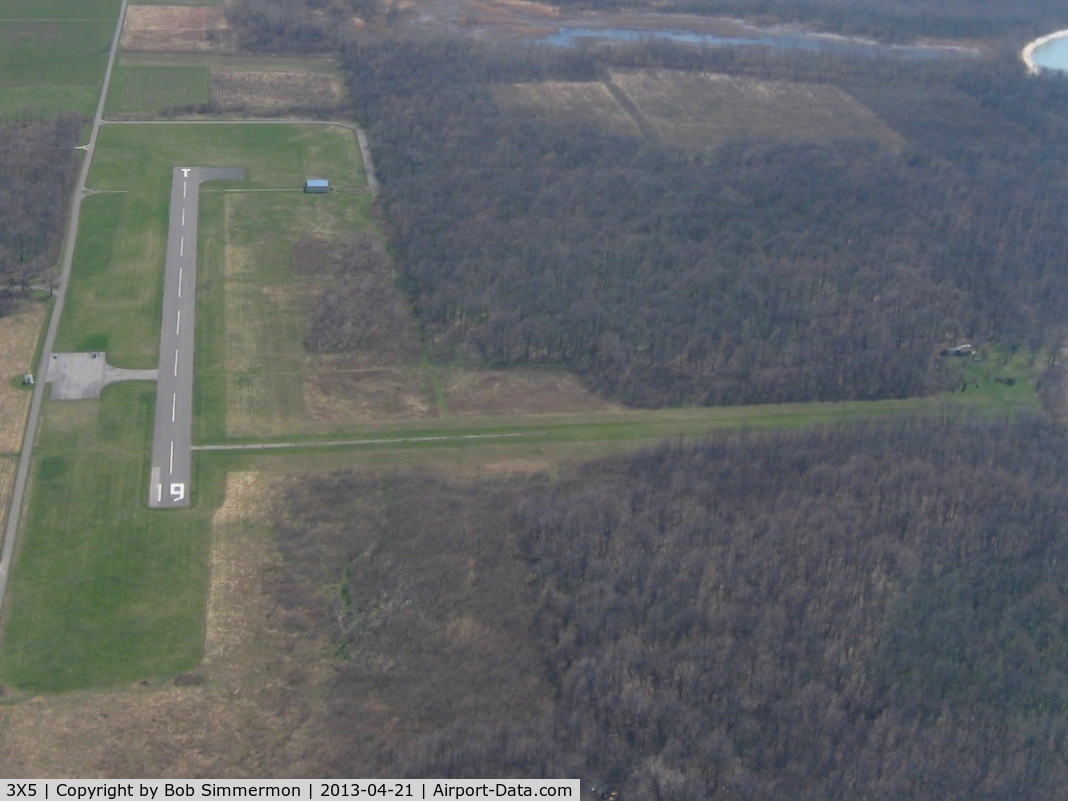 North Bass Island Airport (3X5) - Looking south