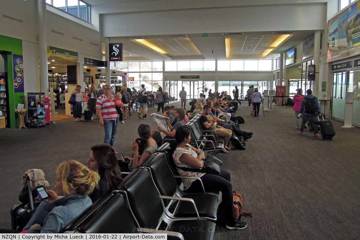 Queenstown Airport, Queenstown New Zealand (NZQN) - At Queenstown