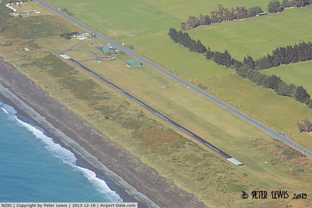 Kaikoura Aerodrome Airport, Kaikoura New Zealand (NZKI) - Joining non-traffic for KI
