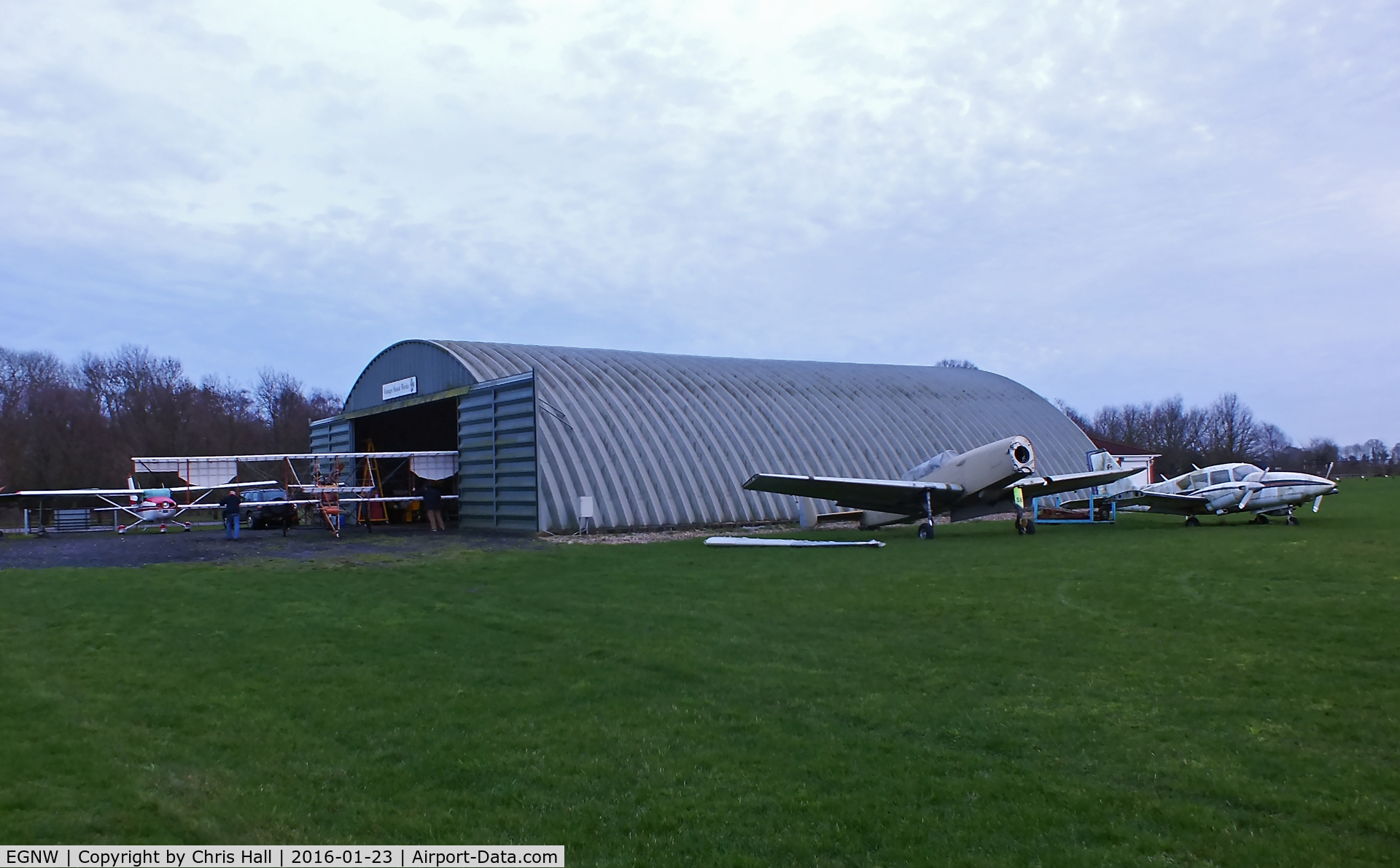 Wickenby Aerodrome Airport, Lincoln, England United Kingdom (EGNW) - the 