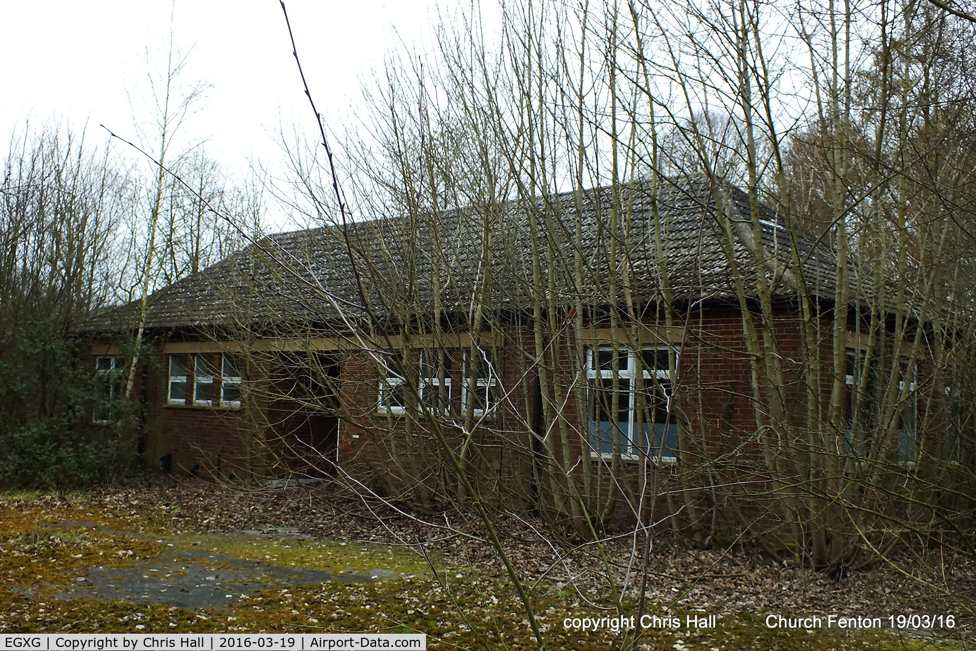 RAF Church Fenton Airport, Church Fenton, England United Kingdom (EGXG) - the old tech site at Church Fenton