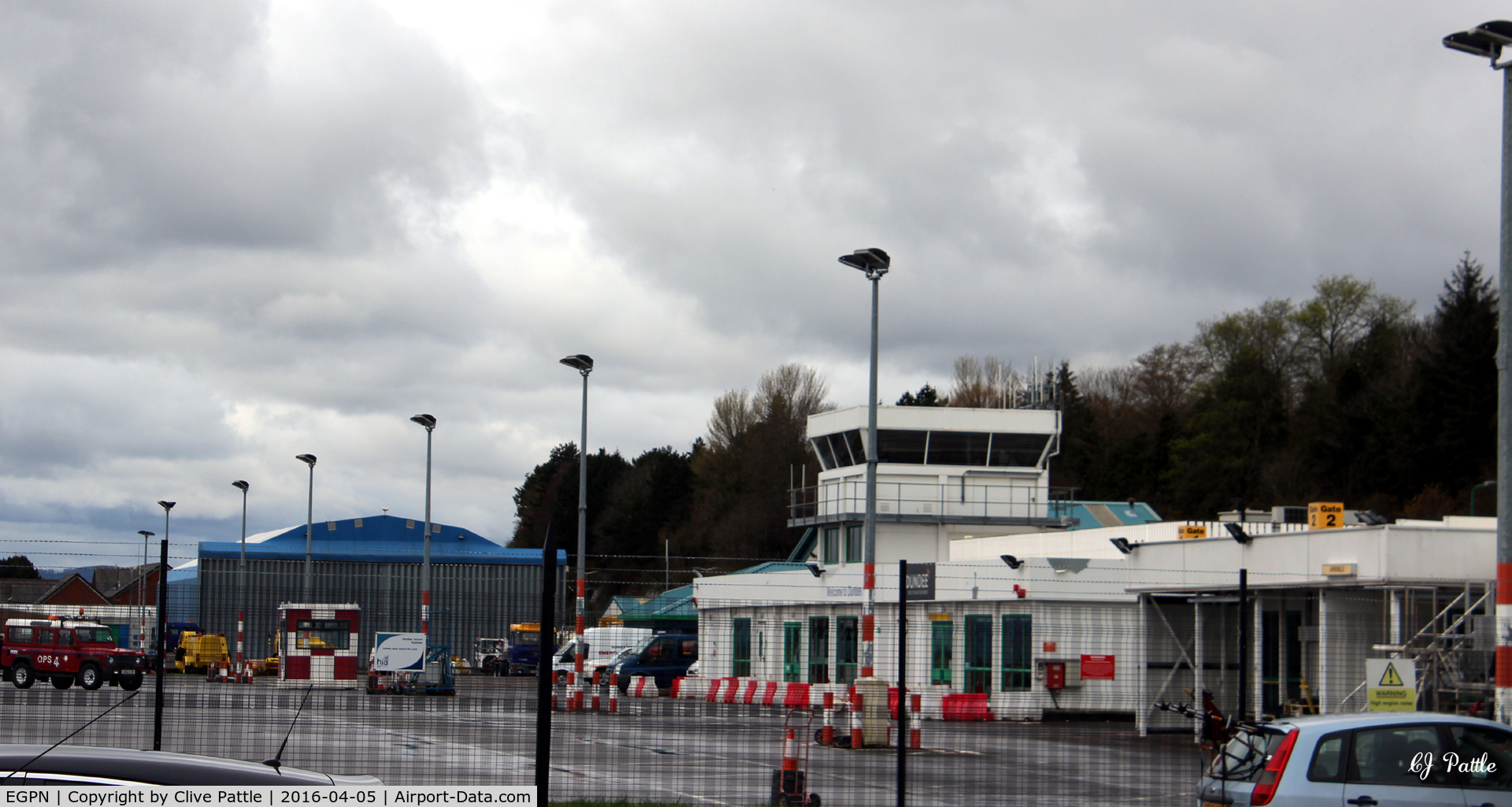 Dundee Airport, Dundee, Scotland United Kingdom (EGPN) - Terminal 1 (and only) at Dundee Riverside airport EGPN