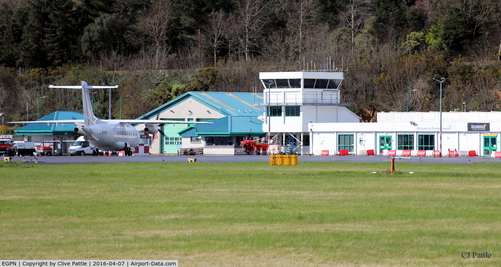 Dundee Airport, Dundee, Scotland United Kingdom (EGPN) - Dundee Riverside EGPN/DND - Tower