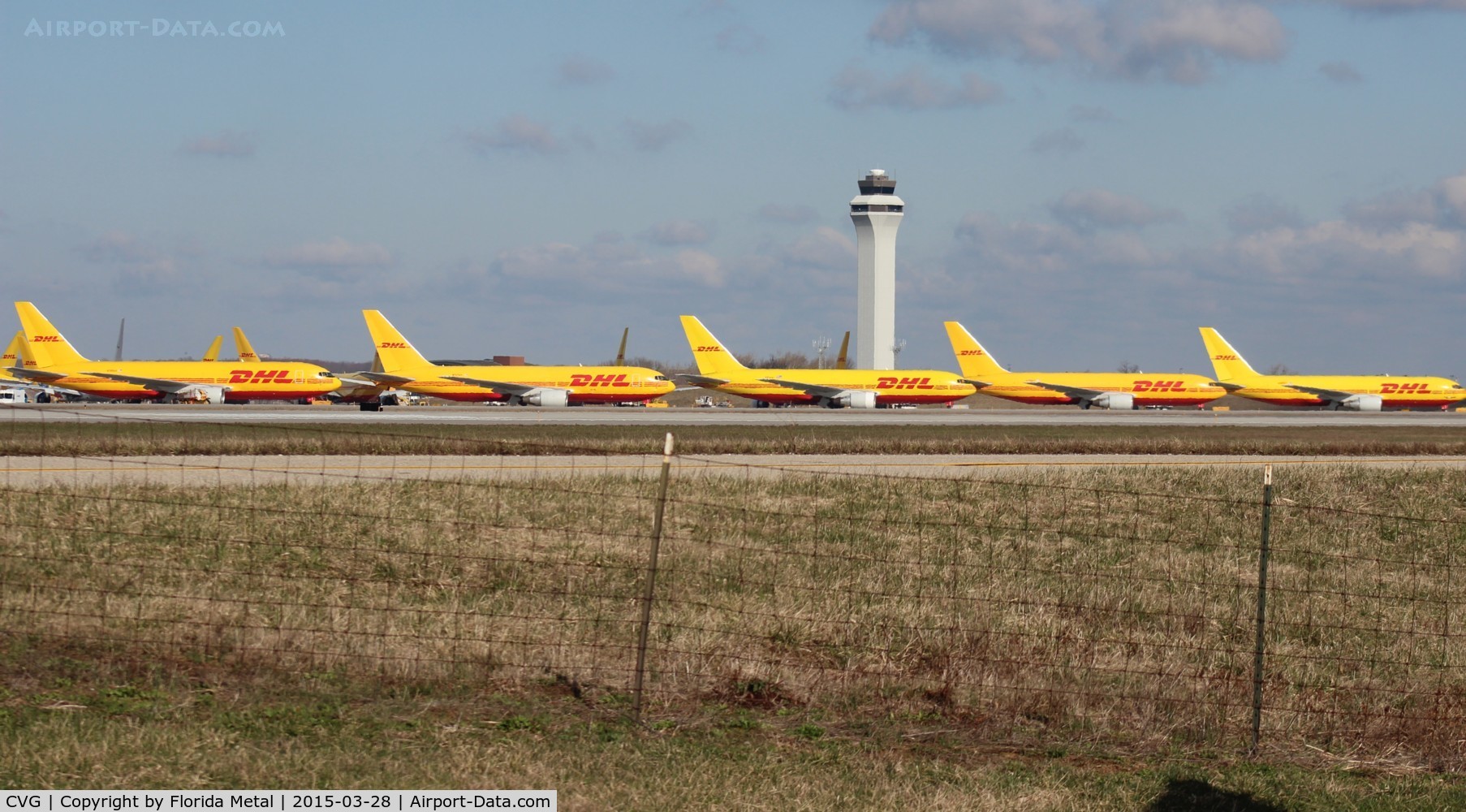 Cincinnati/northern Kentucky International Airport (CVG) - DHL line up