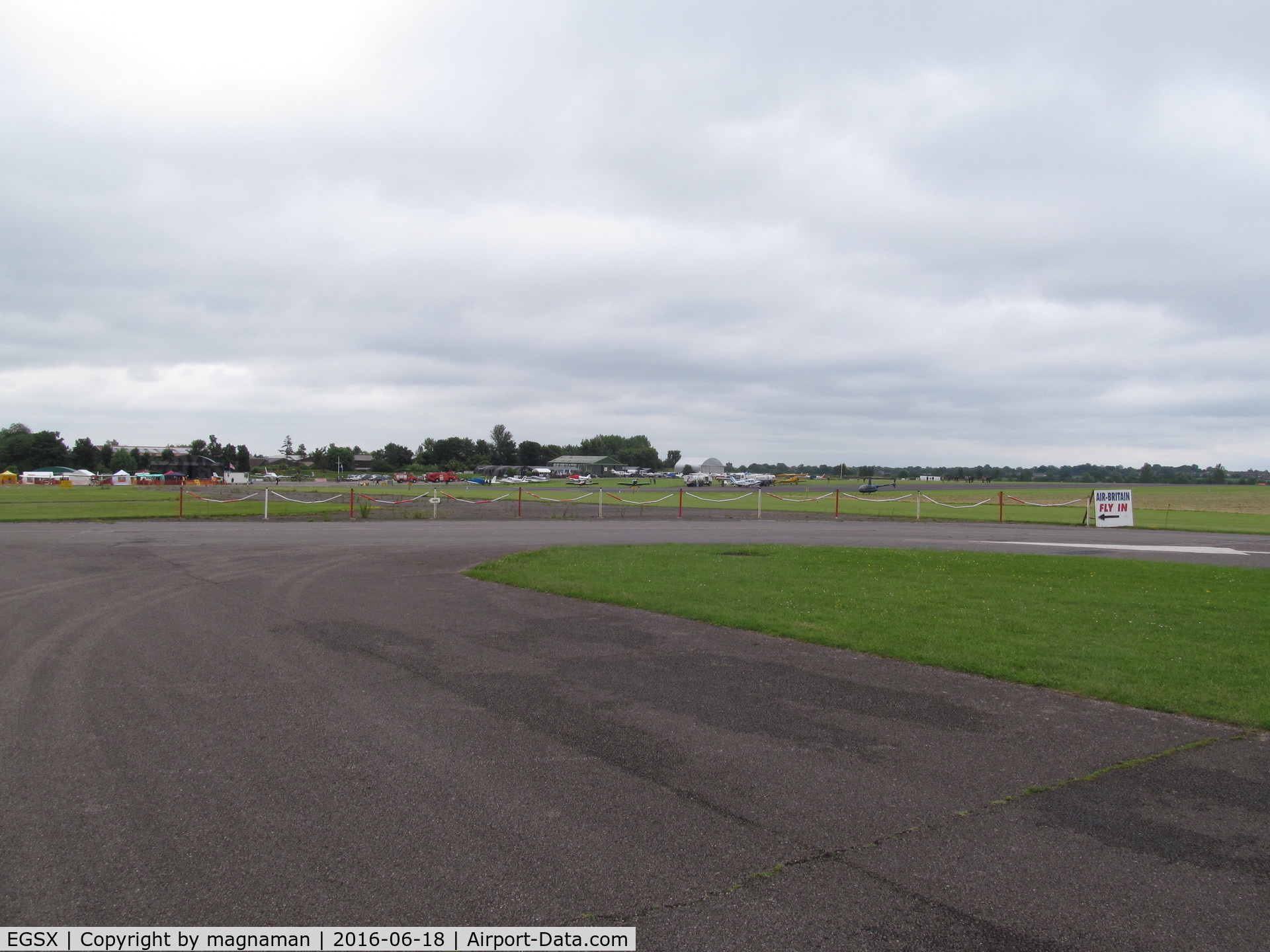 North Weald Airfield Airport, North Weald, England United Kingdom (EGSX) - entry to 2016 fly in
