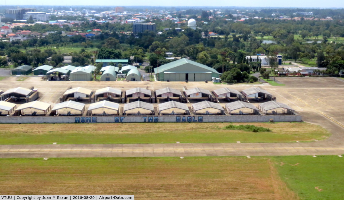 Ubon Ratchathani Airport, Ubon Ratchathani Thailand (VTUU) - During the Vietnam war VTUU was a major US AFB & RAAF air base. The airport remains an active RTAF base and is Home of Wing 21.