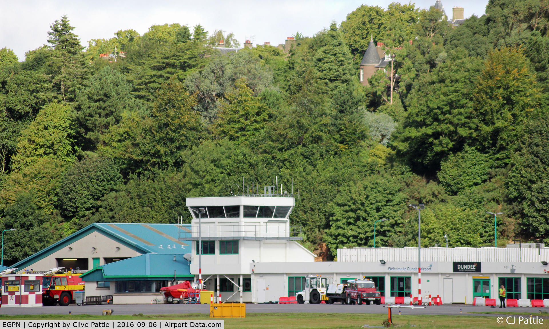 Dundee Airport, Dundee, Scotland United Kingdom (EGPN) - Terminal Building at Dundee EGPN