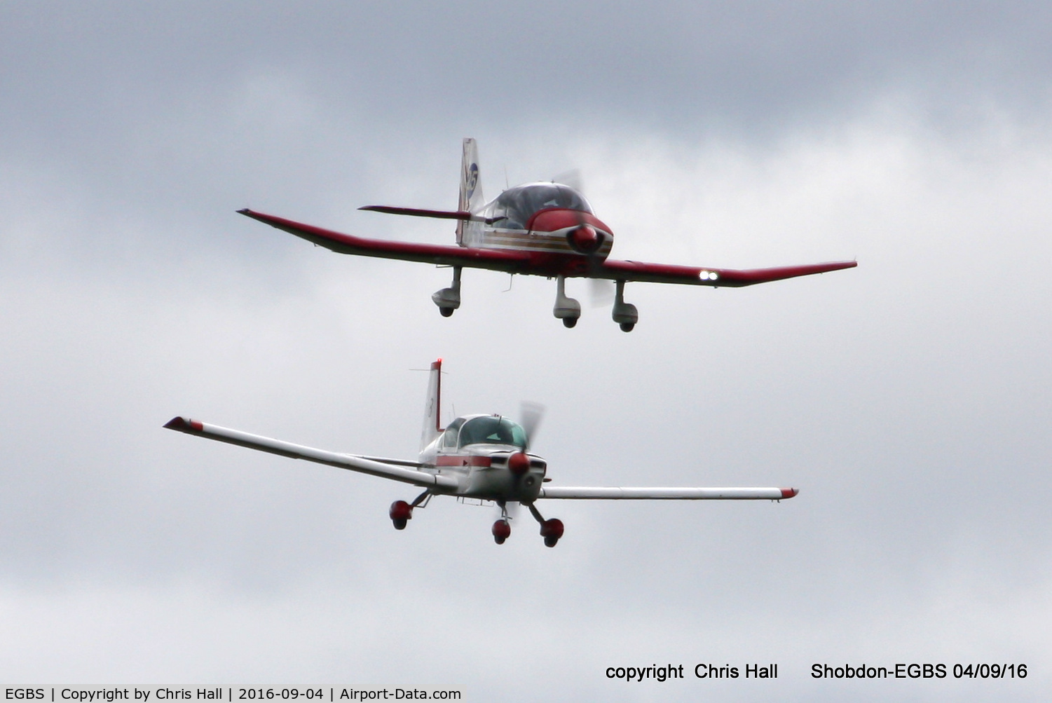 Shobdon Aerodrome Airport, Leominster, England United Kingdom (EGBS) - Royal Aero Club RRRA air race at Shobdon
