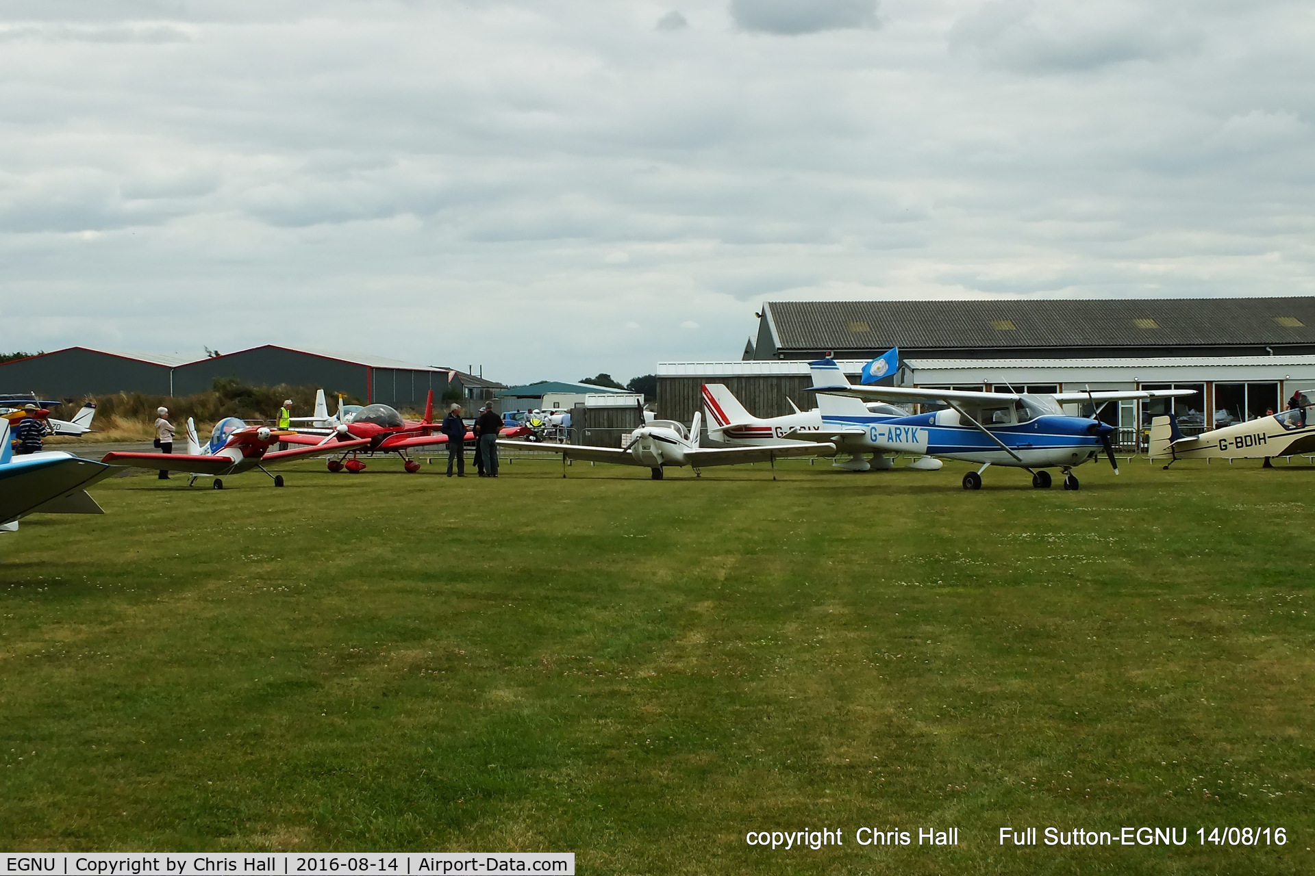 Full Sutton Airfield Airport, York, England United Kingdom (EGNU) - LAA Vale of York Strut fly-in, Full Sutton