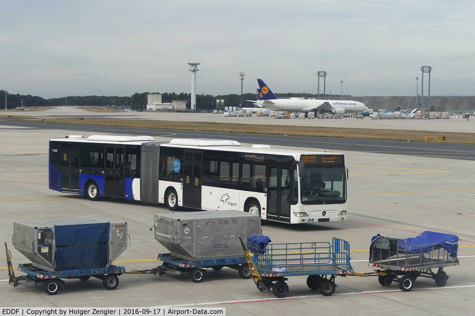 Frankfurt International Airport, Frankfurt am Main Germany (EDDF) - FRA equipment on Lufthansa area...