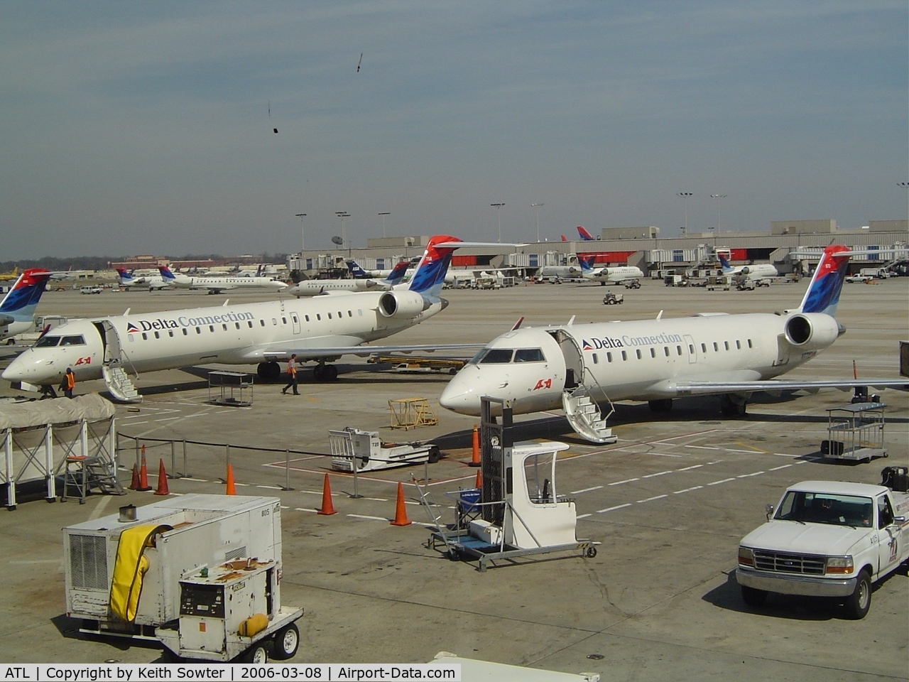 Hartsfield - Jackson Atlanta International Airport (ATL) - View of the stands
