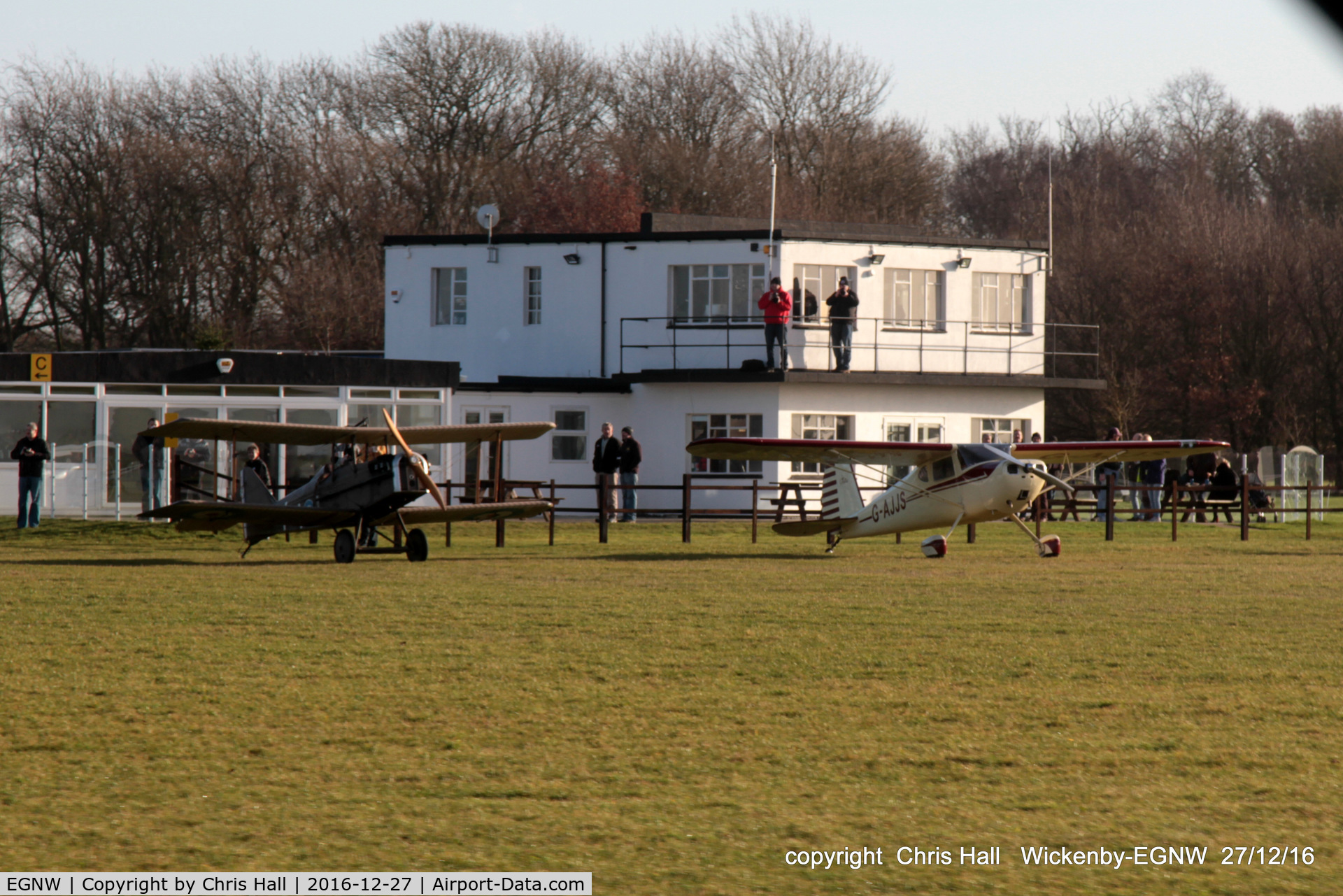 Wickenby Aerodrome Airport, Lincoln, England United Kingdom (EGNW) - at the Wickenby 