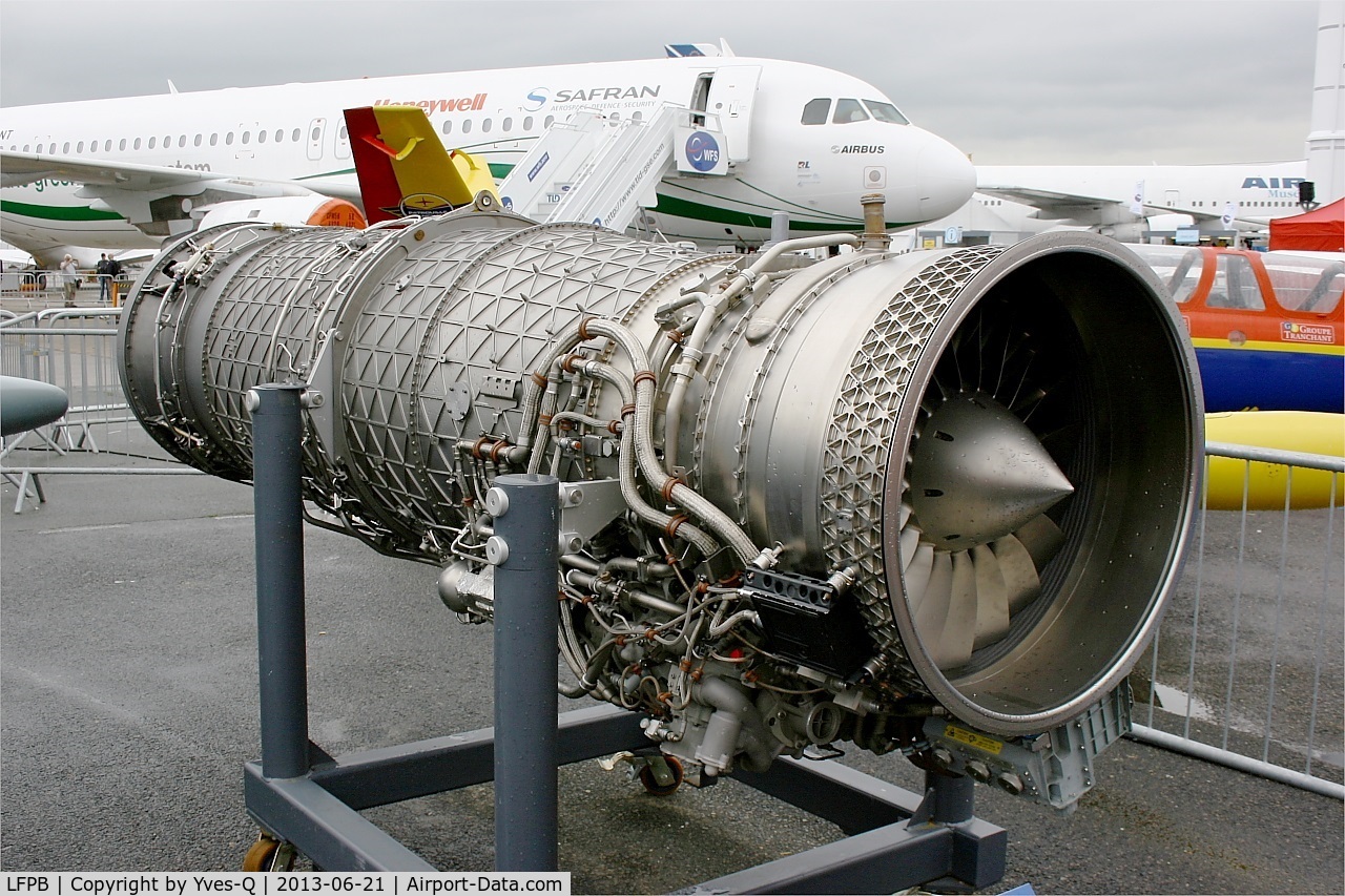 Paris Airport,  France (LFPB) - Eurojet EJ200-3A, Eurofighter Typhon engine, displayed at Paris-Le Bourget (LFPB) Air Show 2013