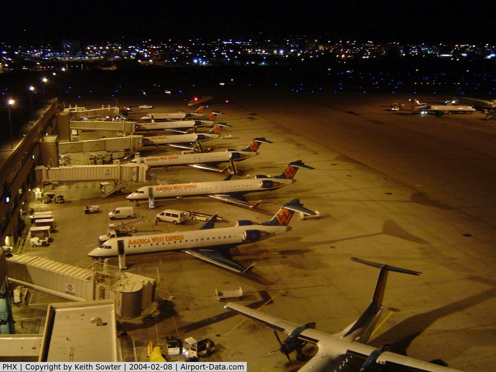 Phoenix Sky Harbor International Airport (PHX) - View from the Car park Roof