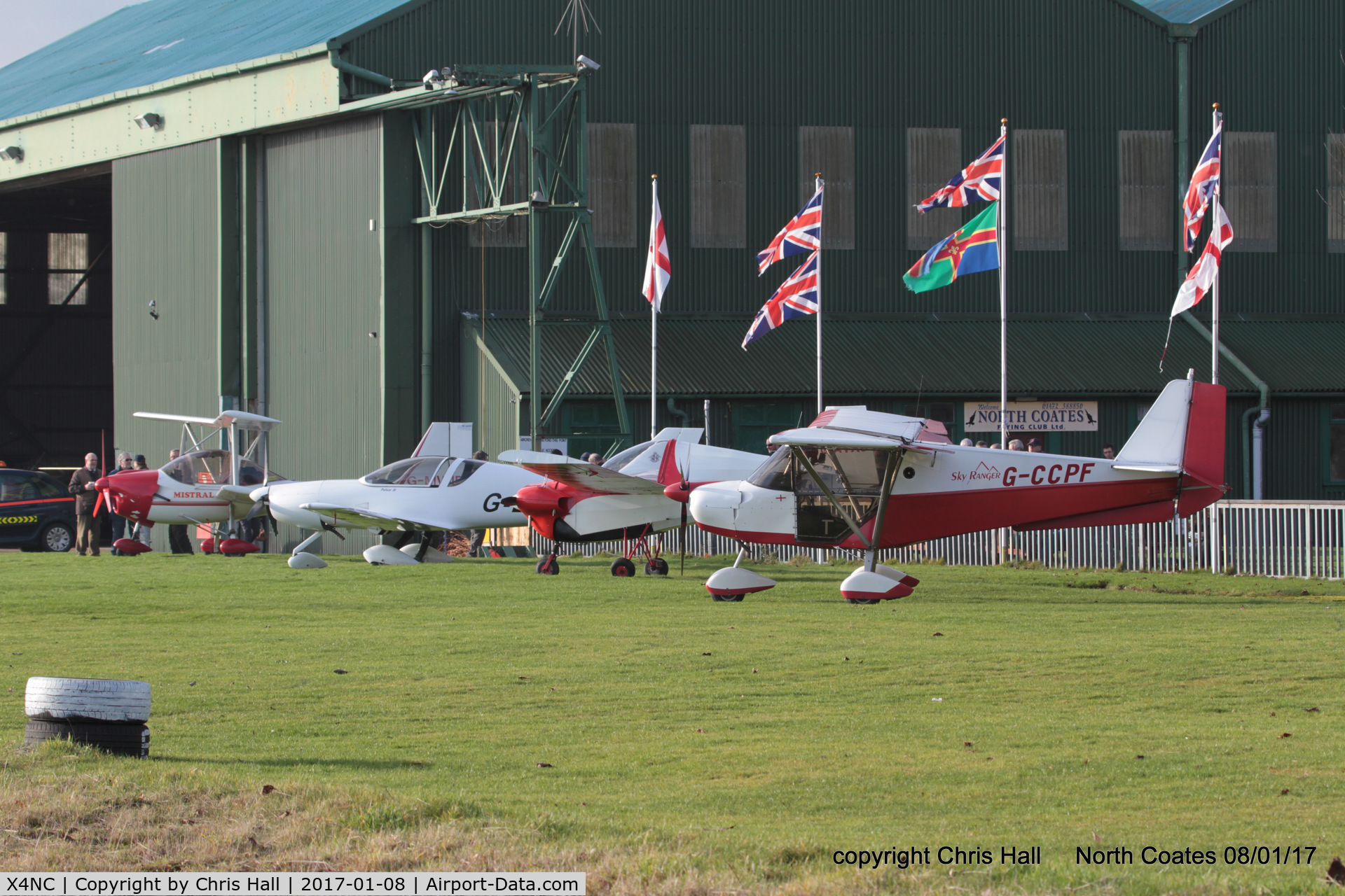 X4NC Airport - Brass Monkey fly in, North Coates