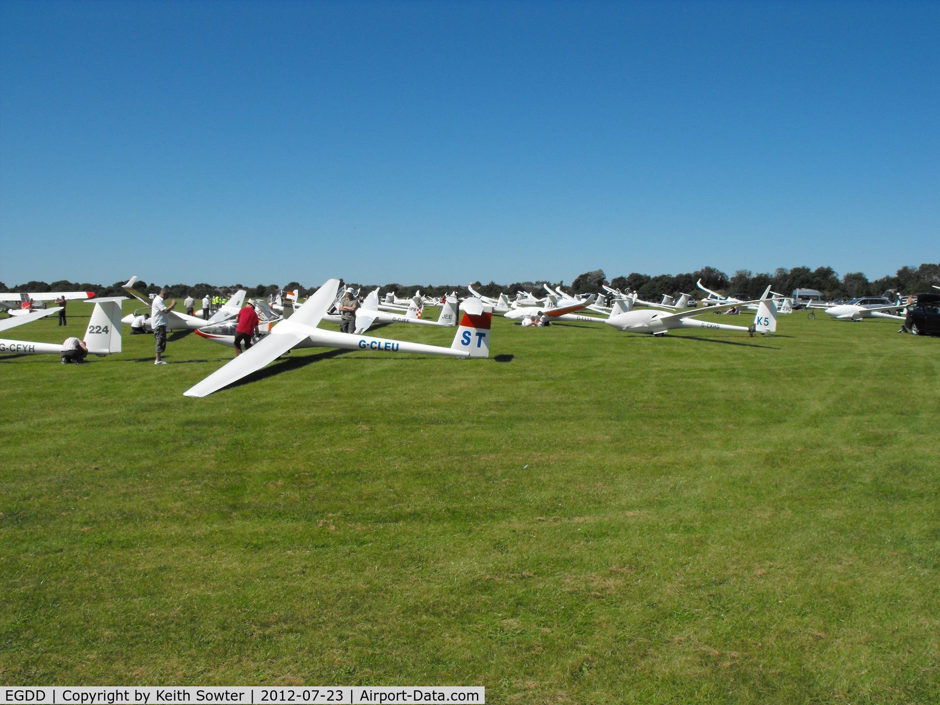 EGDD Airport - Bicester Glider Competition