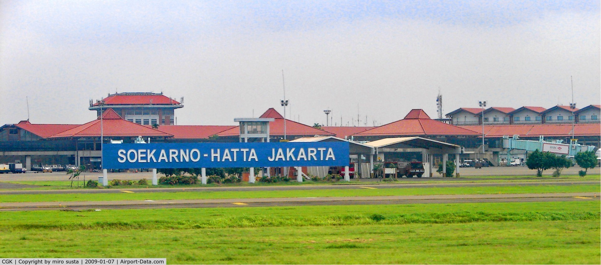 Soekarno-Hatta International Airport, Cengkareng, Banten (near Jakarta) Indonesia (CGK) - Jakarta Soekarno-Hatta  International Airport, Indonesia