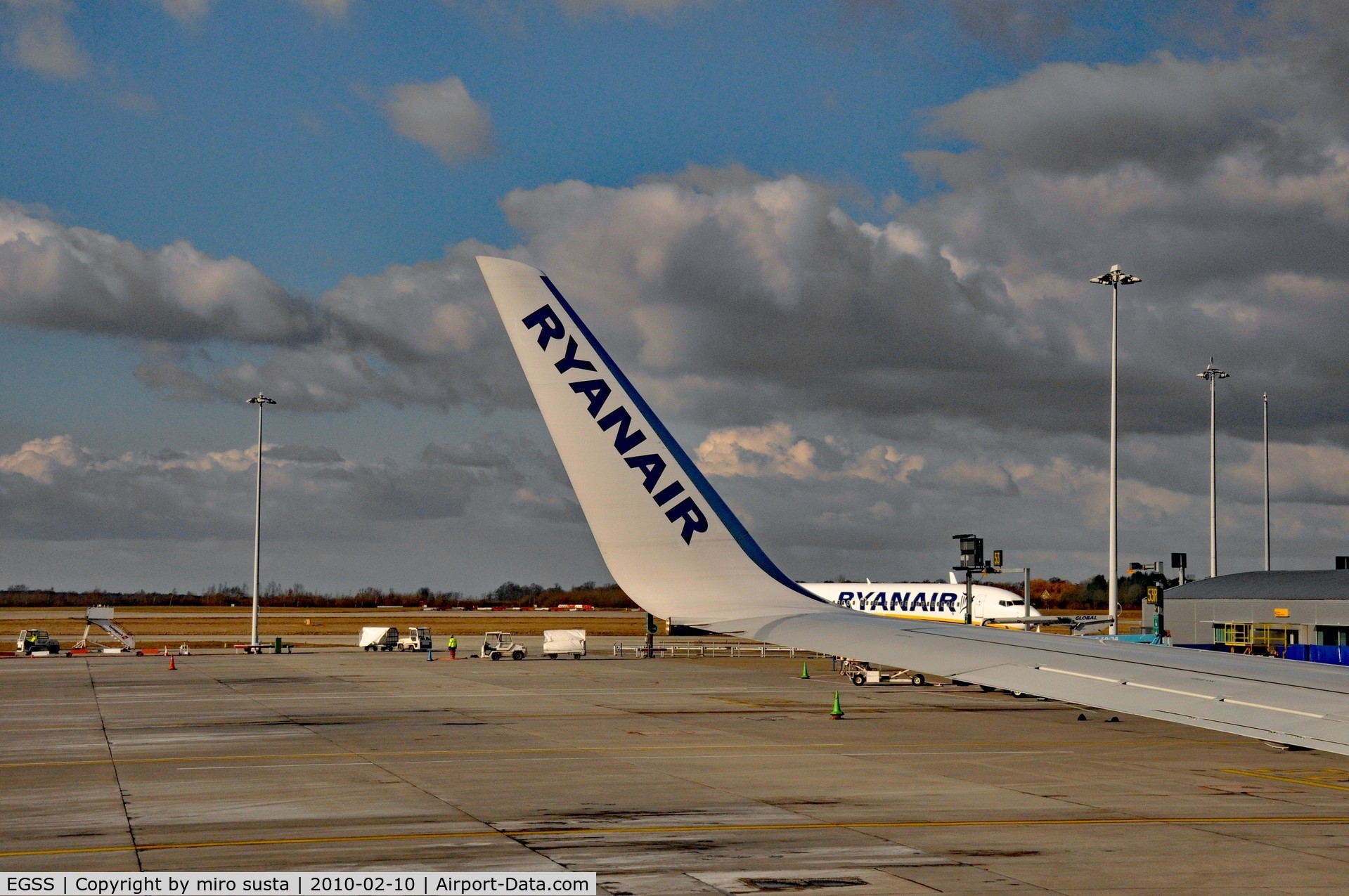 London Stansted Airport, London, England United Kingdom (EGSS) - Ryanair