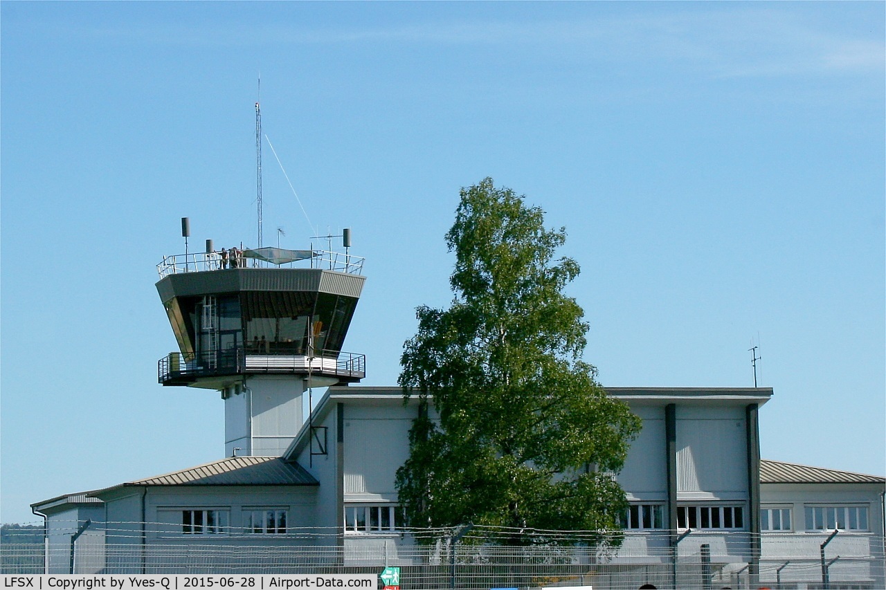 LFSX Airport - Control tower, Luxeuil-St Sauveur Air Base 116 (LFSX)