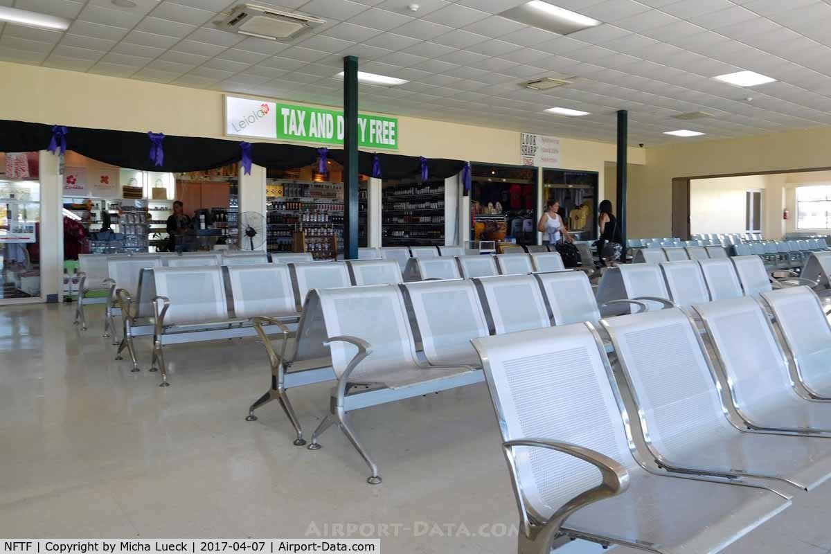 Fua?amotu International Airport, Nuku?alofa, Tongatapu Tonga (NFTF) - The only gate lounge at Nuku'alofa