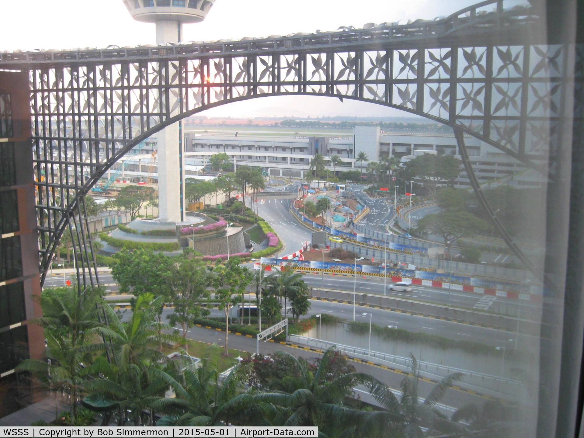 Singapore Changi Airport, Changi Singapore (WSSS) - Changi Airport looking east