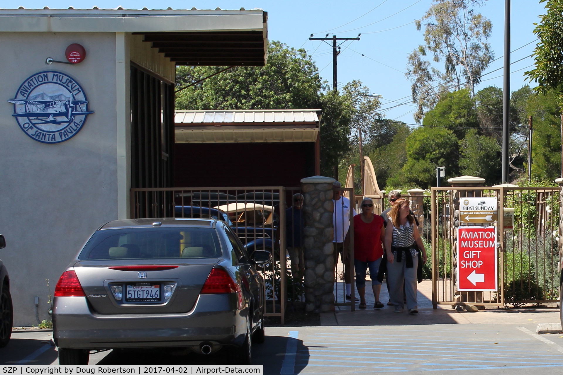 Santa Paula Airport (SZP) - Aviation Museum of Santa Paula-Open First Sundays of each month 1000-1400. Displays, store, hangar visits with transportation or walk. Entrance/exit at parking lot. 