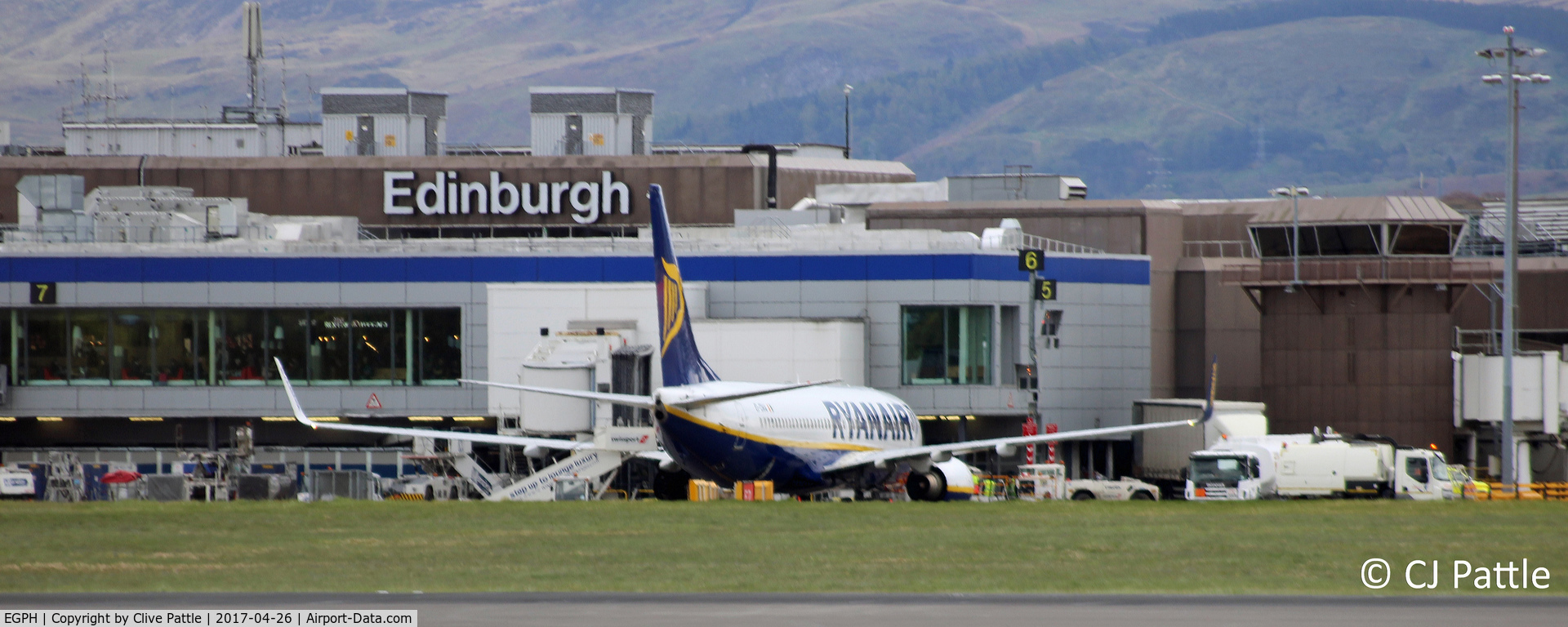Edinburgh Airport, Edinburgh, Scotland United Kingdom (EGPH) - EDI terminal