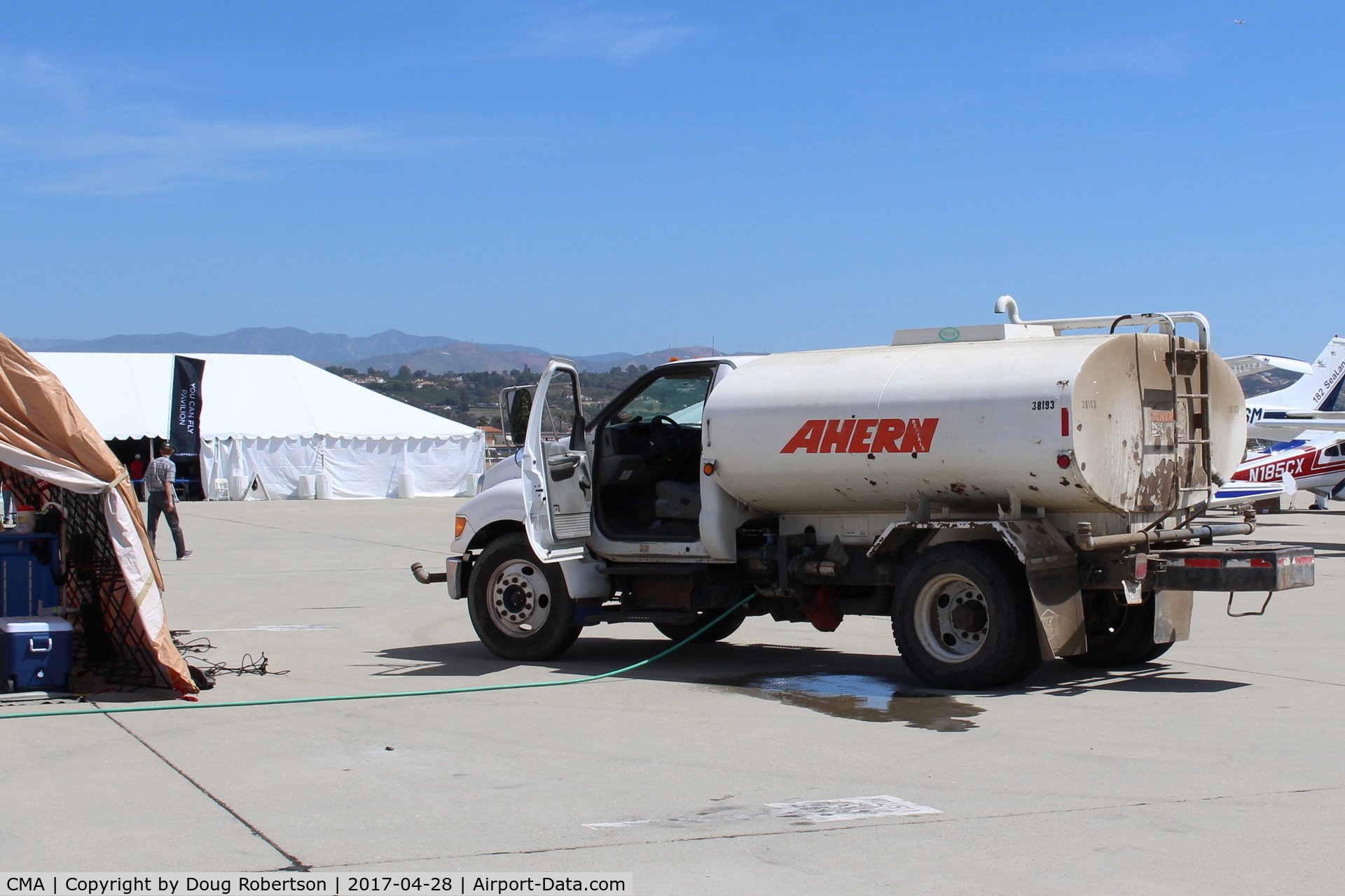 Camarillo Airport (CMA) - Water tanker at AOPA FLY-IN